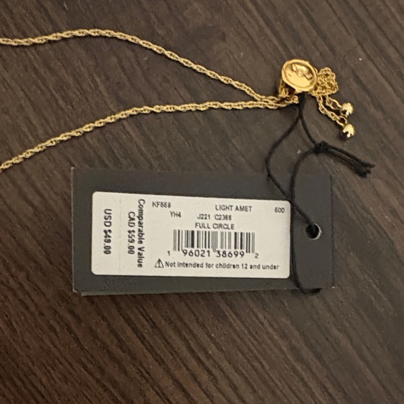 Kate Spade Full Circle Bracelet- light amet - Picture 3 of 4